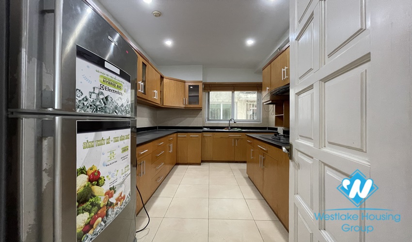 High floor apartment fully furnished new modern four bedrooms for rent E4 ciputra